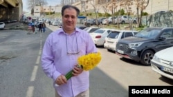 Political activist Mehdi Mahmoudian in 2023