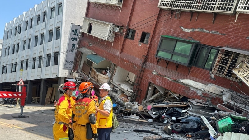 Земјотрес со јачина од 7,2 степени го погоди Тајван