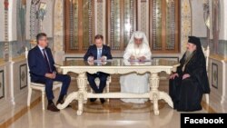 Semnarea acordului între Patriarhia Română și Departamentul pentru relații cu R. Moldova al Guvernului României
