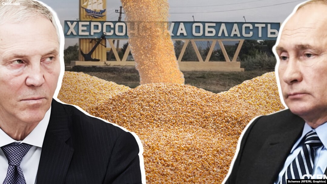 Владимир Сальдо и Владимир Путин (коллаж)