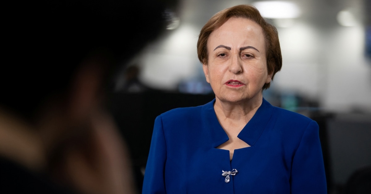 Nobel Laureate Shirin Ebadi: Iranians Have Nothing Left To Lose