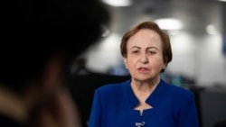 شیرین عبادی: پیش شرط برگزاری رفراندوم، براندازی حکومت است