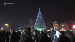 Գյումրիում վառվեցին գլխավոր տոնածառի լույսերը, ամանորյա ընդհանուր ծախսը մոտ 12 մլն դրամ է կազմել