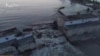 Урната браната на Дњепар во Украина, опасност од поплави