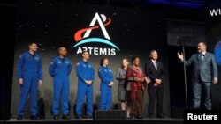 Церемонія представлення астронавтів місії «Артеміда 2», Г’юстон, США, 3 квітня 2023 року