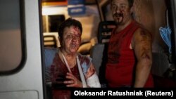 Nighttime Russian Missile Attack On Ukraine's Donetsk Injures Civilians