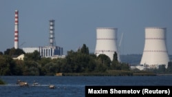 The Kursk Nuclear Power Plant (KNPP) outside the town of Kurchatov in Russia's Kursk region (file photo)