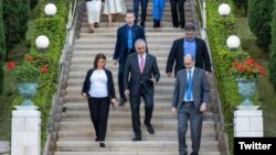 عکسی که در حساب توییتری رضا پهلوی منتشر شد