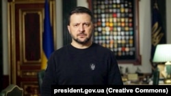 Presidenti i Ukrainës, Volodymyr Zelensky.