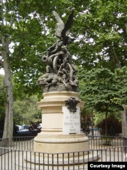 Памятник участникам антинаполеоновского восстания в Мадриде.