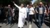 Armenia - Members of ‘Tavush for the Motherland’ leaded by Bagrat Srbazan hold a protest march in the streets of Yerevan, Armenia, 10May,2024