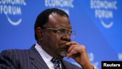 Hage Geingob, 5. septembra 2019.