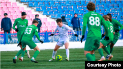Матч между клубами «Елимай» и «Атырау». Павлодар, 2 марта 2024 года