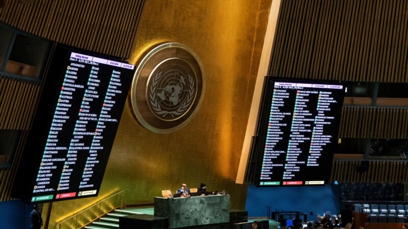 Generalna skupština glasala da Palestina postane članica UN-a