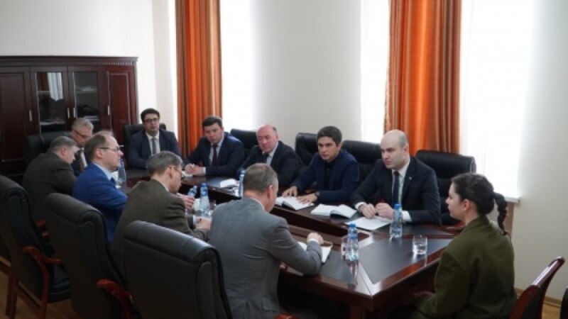 Спикер абхазского парламента встретился с Тойво Клааром