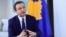 Kosovar Prime Minister Albin Kurti speaks in an interview with RFE/RL in Pristina on March 19.
