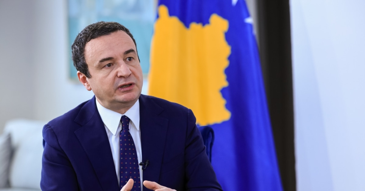 Kurti  Mospajtimet me SHBA në  gjithmonë lidhur me Serbinë dhe strukturat e saj