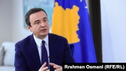 Premijer Kosova Albin Kurti u Prištini 19. 3. 2024.
