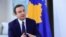 KOSOVO: Kosovo Prime Minister Albin Kurti during an interview with RFE/RL in Pristina, Mar 19, 2024