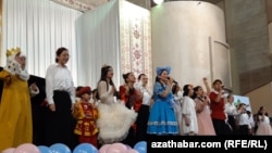 Концерт к Международному дню защиты детей в Государственной консерватории Туркменистана. Ашхабад. 31 мая 2024 г.