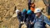 Kazakhstan - Rescuers are digging the place where the bus crashed. Pavlodar region, 19 July 2024