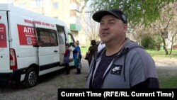 O farmacie ucraineană pe roți pentru locuitorii izolați din Harkov