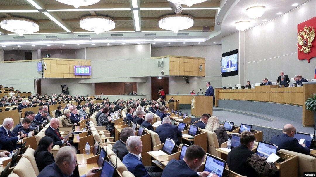 Зал заседаний Госдумы России