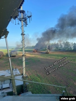 Знищений західною зброєю комплекс ППО С-300 на території Росії