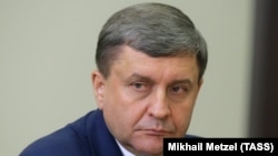 Deputy Director of Roskosmos Oleg Frolov (file photo)
