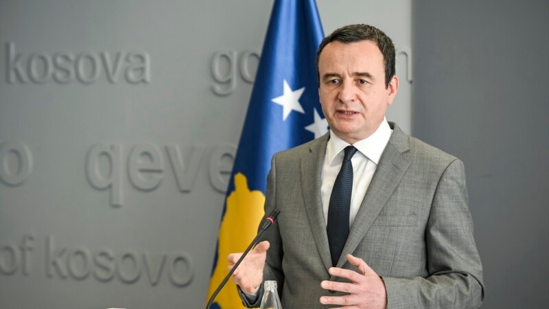 Kurti: Pismo parlamentaraca EU i SAD jača našu posvećenost ka deeskalaciji na severu Kosova 
