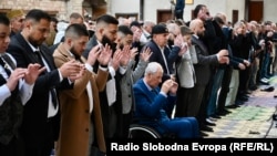 Centralna bajramska svečanost u Gazi Husrev-begovoj džamiji u Sarajevu, 10. april 2024.