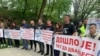 Protest zdravstvenih radnika, Banja Luka, 12. april 2024.