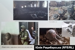 Выставка, посвященная уничтожению краеведческого музея в Мариуполе. Украина, 2023 года