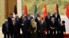 Министр иностранных дел Китая Ван принимает делегацию министров арабских и мусульманских стран в Пекине. 20 ноября 2023 года