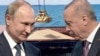 Владимир Путин и Реджеп Эрдоган, коллаж