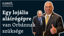 Ruff Bálint: Egy lojális aláírógépre van Orbánnak szüksége