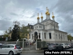 Хрестовоздвиженський собор, Російська православна церква, Женева, Швейцарія, 15 квітня 2023 року