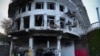 Последствия удара по гостинице в Николаеве, 28 апреля 2024 года
