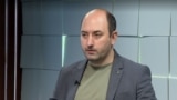 Armenia - Political expert Tigran Grigorian is interviewed by Azatutyun TV, Yerevan,13Oct,2023