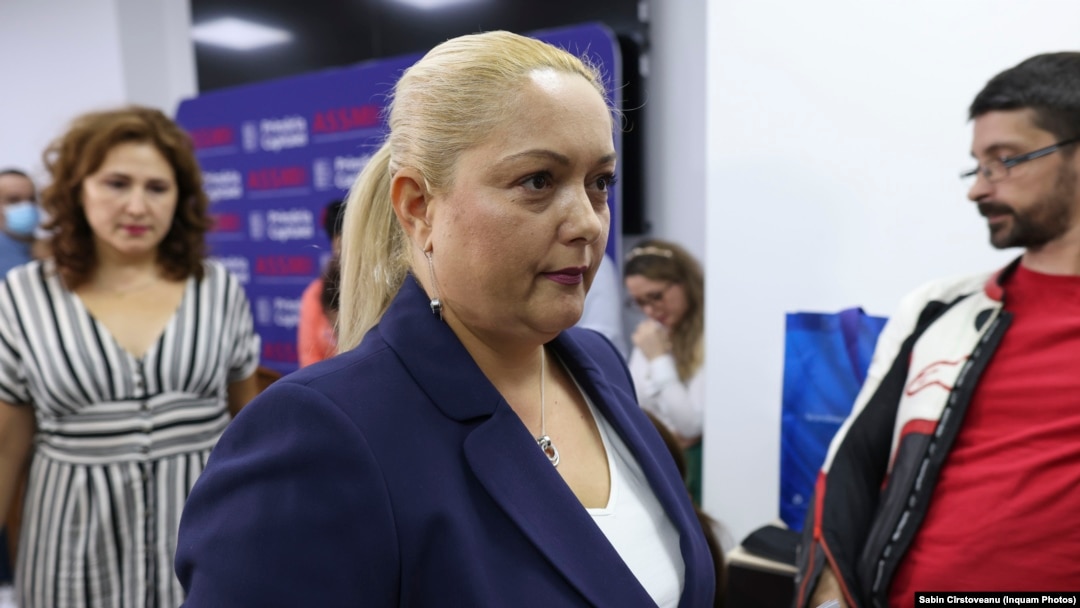 Oana Gabriela Sivache, directorul general al Administratiei Spitalelor și Serviciilor Medicale București.