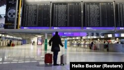 გერმანიის აეროპორტებში, მათ შორის ფრანკფურტში, თანამშრომლების გაფიცვა იყო 2023 წელსაც.