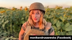 Моніка Андрушевська на Донбасі