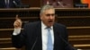 Armenia - Opposition deputy Artur Khachatrian addresses a session of parliament, Yerevan, April 30, 2024.