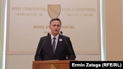 Denis Bećirović, predsjedavajući Predsjedništva Bosne i Hercegovine, 24. maj 2024. 