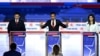 Дебати республіканців-кандидатів у президенти. Рон Десантіс, Вівек Рамасвамі, Ніккі Гейлі (зліва направо)
