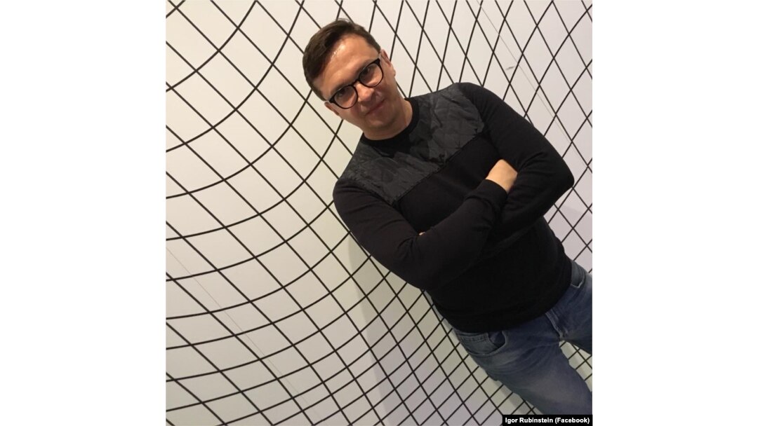 Fotografia de profil pe Facebook al managerului trupei Bi-2, Igor Rubinștein