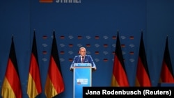 Ko-lider ekstremno desničarske nemačke stranke Alternativa za Nemačku (AfD) Tino Šrupala prisustvuje partijskoj konvenciji u Esenu, Nemačka, 29. jun 2024.