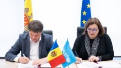 Reprezentanta UNICEF în Moldova, Maha Damaj, și ministrul Infrastructurii și Dezvoltării Regionale, Andrei Spînu, au semnat Planul de Acțiuni 2024 - 2025.