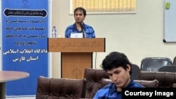 محمد رامز رشیدی (جلو) و سید نعیم هاشمی قتالی 