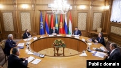 Заседание Совета министров иностранных дел стран-членов ОДКБ в Минске, 20 июня 2023 г. (фото - МИД Армении)